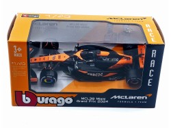 McLAREN F1 MCL38 TEAM MCLAREN N.81 SEASON 2024 1:43 - OSCAR PIASTRI - Bburago