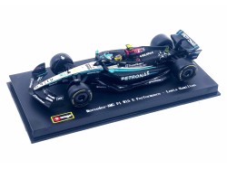 MERCEDES GP F1 W15 EQ PERFORMANCE AMG PETRONAS MOTORSPORT N.44 2024 1:43 - L. HAMILTON - PILOT AND SHOWCASE - Bburago