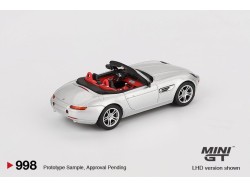 BMW Z8 2003 - TITANIUM SILVER - 1:64 -Mini GT - blister