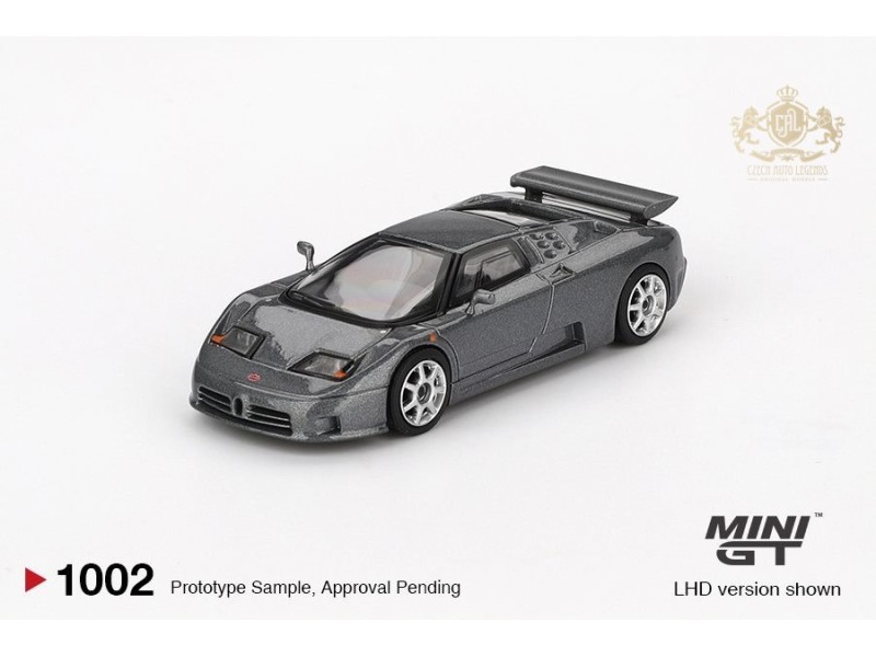 BUGATTI EB110 SUPER SPORT- grey - 1:64 -Mini GT
