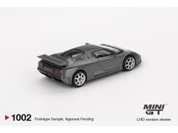 BUGATTI EB110 SUPER SPORT- šedá - 1:64 -Mini GT