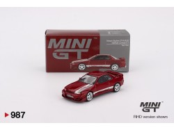 Nissan Skyline GT-R (R32) VeilSide Combat C-I - červená - 1:64 - Mini GT