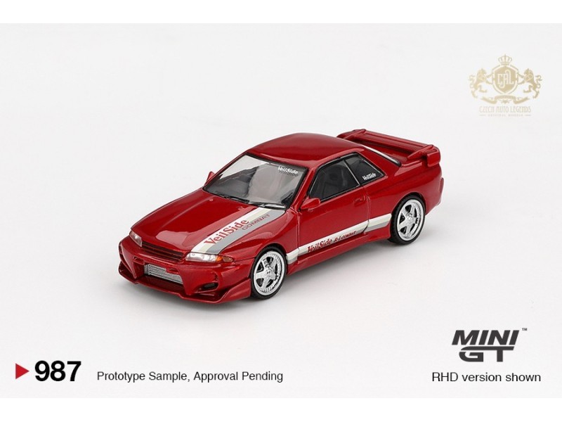 Nissan Skyline GT-R (R32) VeilSide Combat C-I - red - 1:64 - Mini GT