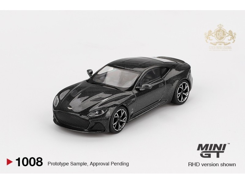Aston Martin DBS 007 edition - black - 1:64 -Mini GT