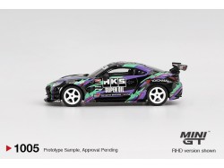 Toyota GR86 HKS  type R 2022 TOJYO Auto Salon - 1:64 -Mini GT - bister