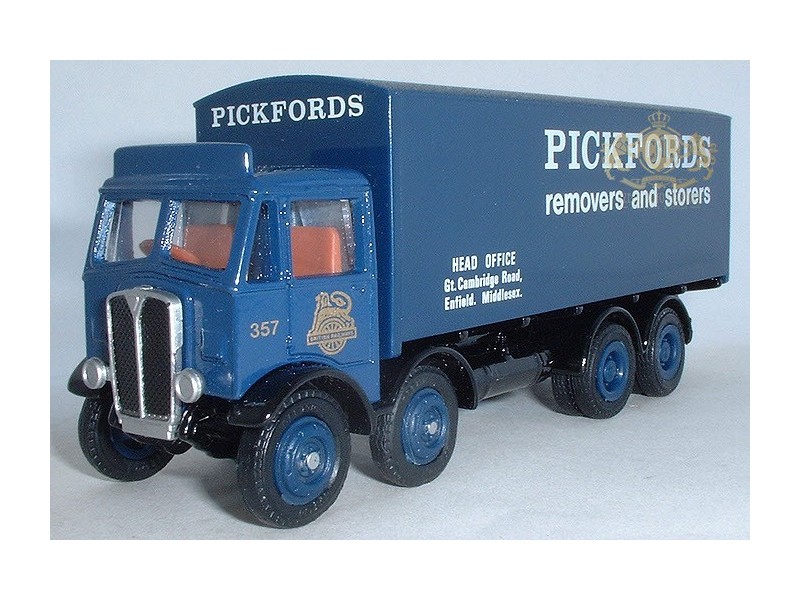 AEC Mammoth Major 4 Axle Boxvan Lorry 1:76 EFE