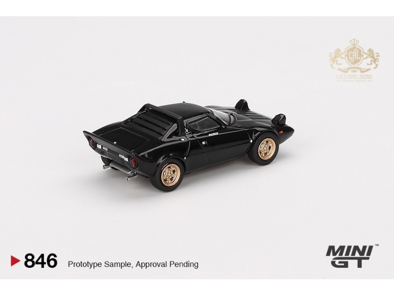 Lancia Stratos HF Stradale - černá - 1:64 - Mini GT