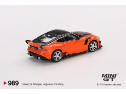 Nissan NISSAN Z VEILSIDE FFZ400 2024 - oranžová - 1:64 - Mini GT