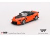 Nissan NISSAN Z VEILSIDE FFZ400 2024 - oranžová - 1:64 - Mini GT - blister