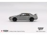 NISSAN SKYLINE GT-R (NISMO BNR32 CRS VERSION) 1992 - šedá - 1:64 - Mini GT - blistr