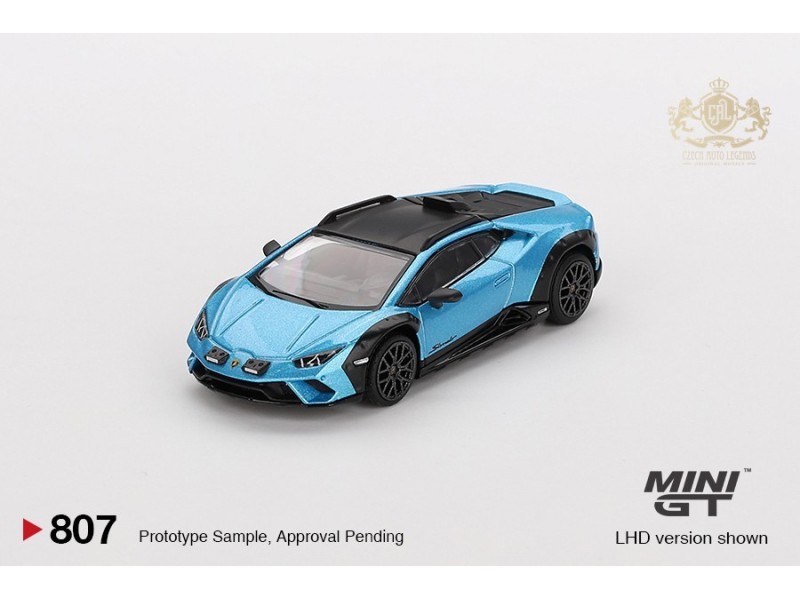 LAMBORGHINI HURACÁN STERRATO BLUE - 2024 - 1:64 - Mini GT