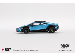 LAMBORGHINI HURACÁN STERRATO BLUE - 2024 - 1:64 - Mini GT