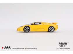 BUGATTI EB110 SUPER SPORT 1995 - yellow-1:64 - Mini GT