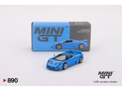 BUGATTI EB110 SUPER SPORT 1995 - modrá -1:64 - Mini GT