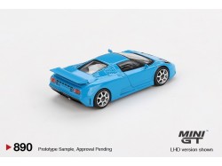 BUGATTI EB110 SUPER SPORT 1995 - blue-1:64 - Mini GT