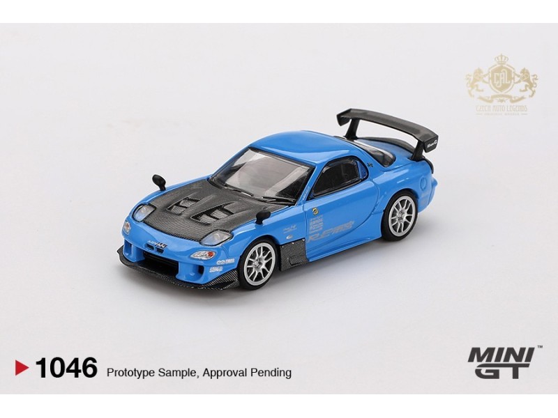 MAZDA RX7 (FD3S) RE-AMEMIYA 20B NA 3ROTOR-7 AMA-SAN GO 2025 - 1:64 - Mini GT