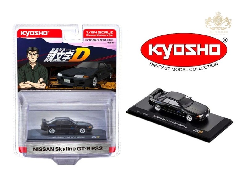 NISSAN SKYLINE GTR (BNR32) INITIAL D 1995 - 1:64 - Kyosho