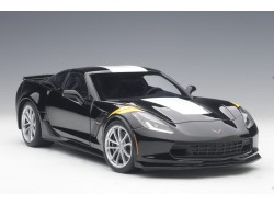 Chevrolet Corvette C7 Grand Sport 1:18 (Black) - AUTOart