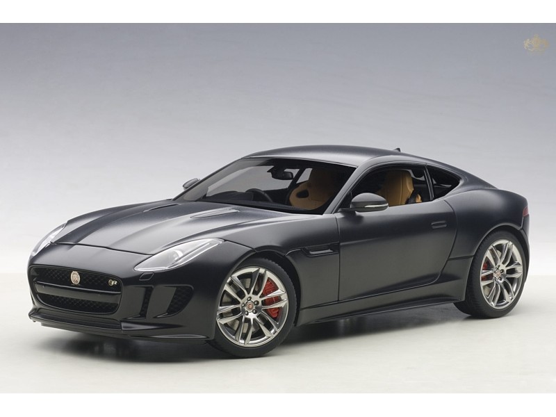 Jaguar F-Type R Coupe 1:18 (Matt Black) - AUTOart