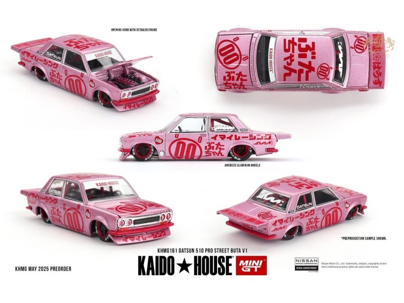DATSUN 510 PRO STREET BUTA V1 1969  - 1:64 - Kaido House