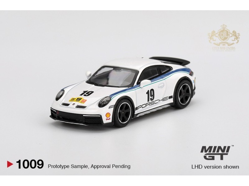 PORSCHE 911 (992) DAKAR RALLYE DESIGN PACKAGE 74 2024 - 1:64 - Mini GT