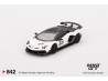 LAMBORGHINI AVENTADOR SVJ 63 BIANCO ASOPO 2022 -1:64 - Mini GT