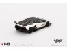 LAMBORGHINI AVENTADOR SVJ 63 BIANCO ASOPO 2022 -1:64 - Mini GT