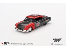 LINCOLN CAPRI HOT ROD SHADOW PUPPET 1954 -1:64 - Mini GT