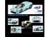 Ferrari Daytona SP3 Light Blue -1:64 - BBR