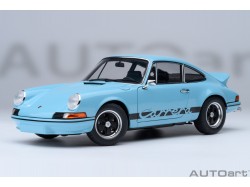 Porsche 911 Carrera 2.7 RS 1:18 (Gulf Blue with Black stripes) - AUTOart