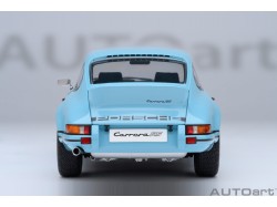 Porsche 911 Carrera 2.7 RS 1:18 (Gulf Blue with Black stripes) - AUTOart