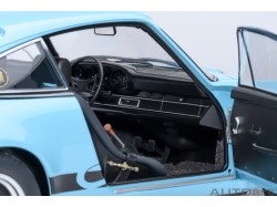 Porsche 911 Carrera 2.7 RS 1:18 (Gulf Blue with Black stripes) - AUTOart