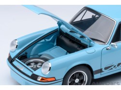 Porsche 911 Carrera 2.7 RS 1:18 (Gulf Blue with Black stripes) - AUTOart