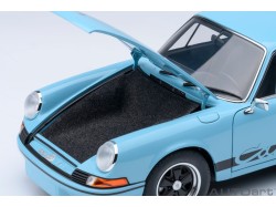 Porsche 911 Carrera 2.7 RS 1:18 (Gulf Blue with Black stripes) - AUTOart