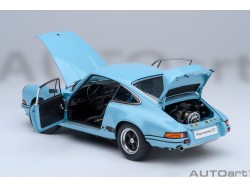 Porsche 911 Carrera 2.7 RS 1:18 (Gulf Blue with Black stripes) - AUTOart