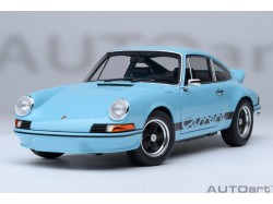 Porsche 911 Carrera 2.7 RS 1:18 (Gulf Blue with Black stripes) - AUTOart