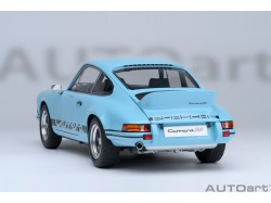 Porsche 911 Carrera 2.7 RS 1:18 (Gulf Blue with Black stripes) - AUTOart