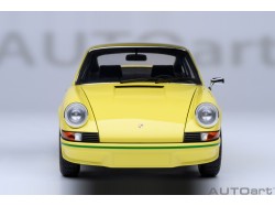 Porsche 911 Carrera 2.7 RS 1:18 (Light Yellow with Green stripes) - AUTOart