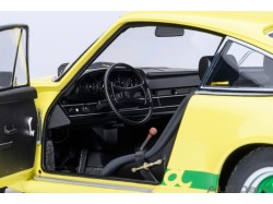 Porsche 911 Carrera 2.7 RS 1:18 (Light Yellow with Green stripes) - AUTOart