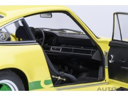 Porsche 911 Carrera 2.7 RS 1:18 (Light Yellow with Green stripes) - AUTOart