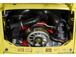 Porsche 911 Carrera 2.7 RS 1:18 (Light Yellow with Green stripes) - AUTOart