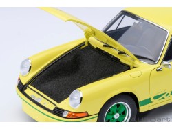 Porsche 911 Carrera 2.7 RS 1:18 (Light Yellow with Green stripes) - AUTOart