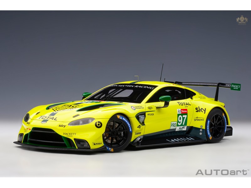 Aston Martin Vantage GTE Pro Le Mans 24h 2018 No.97 1:18 žlutá - AUTOart