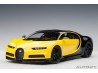 Bugatti Chiron 1:18 (Jaune Molsheim/Nocturne Black) - AUTOart