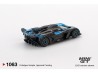 BUGATTI BOLIDE PRESENTATION BLACK AND BLUE 2024 - 1:64 - Mini GT
