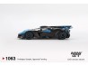 BUGATTI BOLIDE PRESENTATION BLACK AND BLUE 2024 - 1:64 - Mini GT
