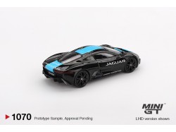JAGUAR C-X75 BLACK  2010 - 1:64 - Mini GT-blistr