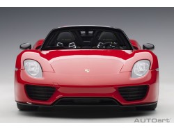 Porsche 918 Spyder Weissach Package 1:12 (Guards Red) - AUTOart