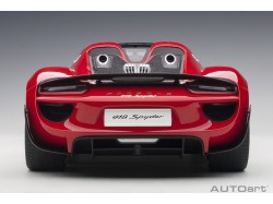 Porsche 918 Spyder Weissach Package 1:12 červená - AUTOart