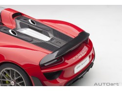 Porsche 918 Spyder Weissach Package 1:12 červená - AUTOart
